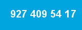 927 409 54 17 927 409 54 17